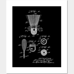 Badminton Vintage Patent Drawing Posters and Art